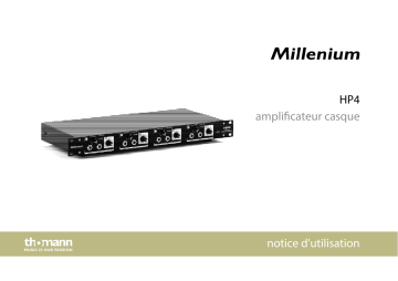 Millenium HP4 Mode d'emploi | Fixfr