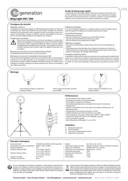 Fun Generation Ring Light 300 Guide de démarrage rapide