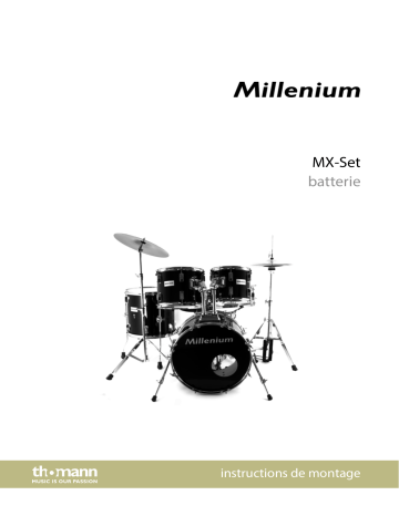 Millenium MX422 Standard Set BL Mode d'emploi | Fixfr
