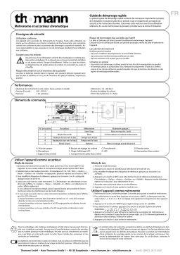 thomann CTM-700 Guide de démarrage rapide