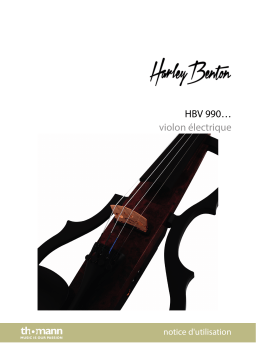 Harley Benton HBV 990BEM 4/4 Electric Violin Une information important
