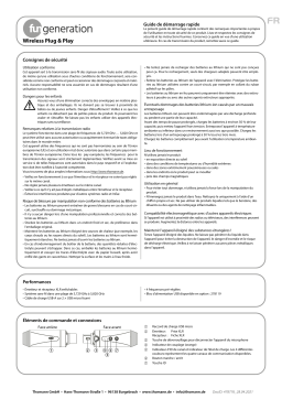 Fun Generation Wireless Plug & Play Guide de démarrage rapide