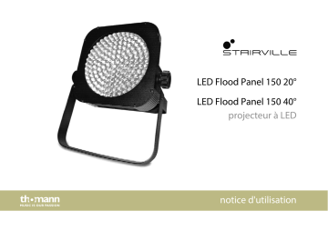 LED Flood Panel 150 40° RGB | Stairville LED Flood Panel 150 20° RGB Une information important | Fixfr