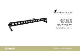 Stairville Show Bar TriLED 18x3W RGB Une information important