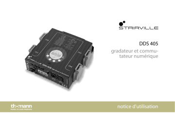 Stairville DDS-405 DMX Dimmer & Switcher Une information important | Fixfr