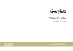 Harley Benton Vintage Overdrive Mode d'emploi
