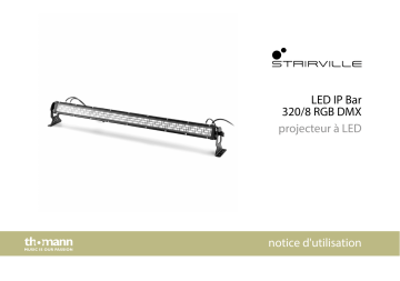 Stairville LED IP Bar 320/8 RGB DMX IP65 Une information important | Fixfr