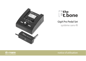 the t.bone GigA Pro Pedal Set Une information important | Fixfr