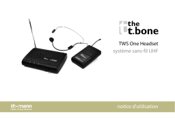 the t.bone TWS One C Headset Mode d'emploi