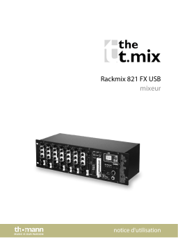 the t.mix Rackmix 821 FX USB Une information important