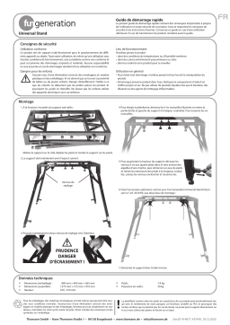 Fun Generation Universal Stand Extension Guide de démarrage rapide