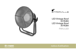 Stairville LED Vintage Bowl 50 RGBA Une information important