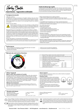 Harley Benton Humi Doctor Guide de démarrage rapide