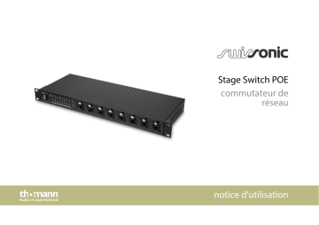 swissonic Stage Switch POE Une information important | Fixfr