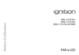Ignition WAL-L710 Par W-DMX Une information important