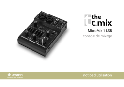 the t.mix MicroMix 1 USB Une information important