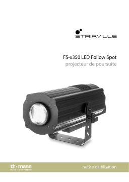 Stairville FS-x350 LED Follow Spot Une information important