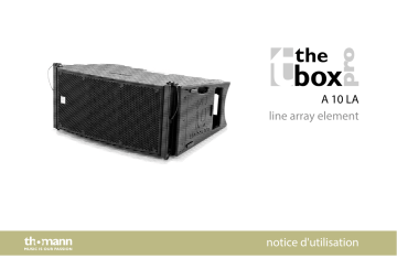 the box pro A 10 LA Line Array Module Mode d'emploi | Fixfr