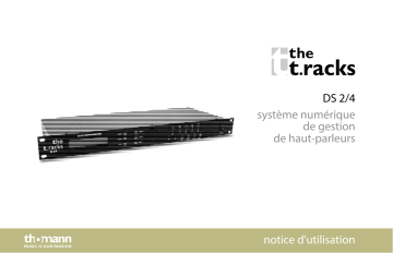 The t.racks DS 2/4 Mode d'emploi | Fixfr