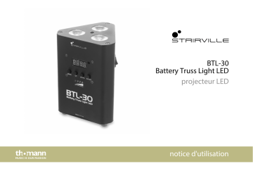 Stairville BTL-30 Battery Truss Light LED Une information important | Fixfr