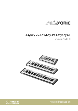 swissonic EasyKey 49 Mode d'emploi