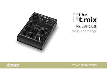 the t.mix MicroMix 2 USB Une information important | Fixfr