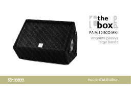 The box PA M 12 ECO MKII Mode d'emploi