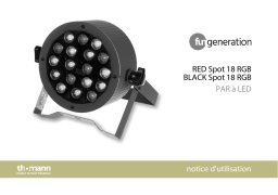 Fun Generation RED Spot 18 RGB FR Une information important