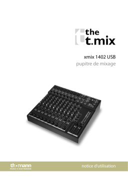 the t.mix xmix 1402 USB Mode d'emploi