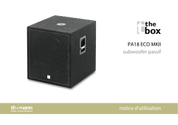 The box PA 18 ECO MKII Mode d'emploi