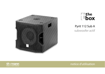 The box Pyrit 112 Sub A Mode d'emploi | Fixfr