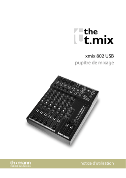 the t.mix xmix 802 USB Mode d'emploi