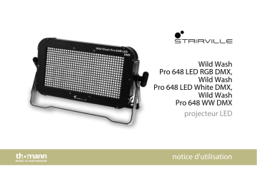 Stairville Wild Wash Pro 648 LED RGB Une information important | Fixfr
