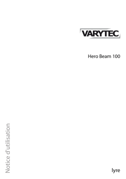 Varytec Hero Beam 100 Une information important