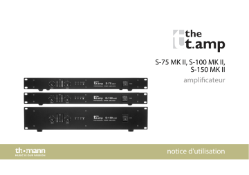 S-150 MK II | the t.amp S-100 MK II Une information important | Fixfr