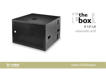 the box pro A 121 LA Subwoofer Une information important | Fixfr