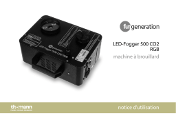 Fun Generation LED Fogger 500 CO2 RGB Une information important