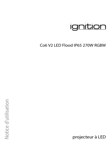 Ignition Co6 V2 LED Flood RGBW Une information important | Fixfr