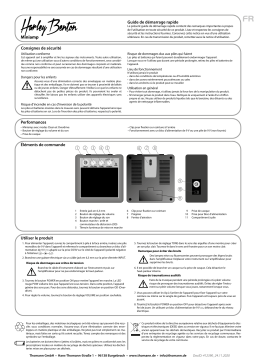 Harley Benton MA-5 Miniamp Guide de démarrage rapide