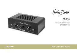 Harley Benton PA-250 Power Attenuator Une information important