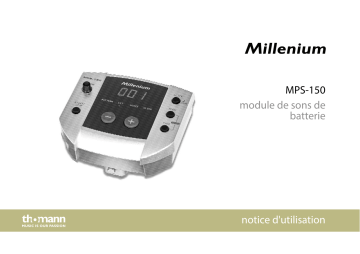Millenium MPS-150 Drum Module Une information important | Fixfr