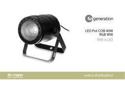 Fun Generation LED Pot COB 40W RGB WW Une information important