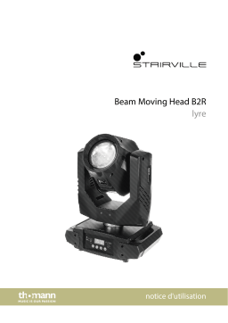 Stairville B2R Beam Moving Head HRI Une information important