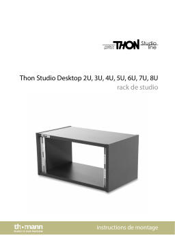 Thon Studio Desktop 6U maple Mode d'emploi