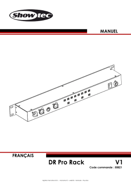 SHOWTEC DR Pro Rack Manuel utilisateur