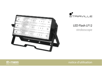Stairville LF-12 LED Flash 12 COB Strobe Une information important | Fixfr