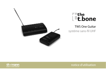 TWS One D Guitar | TWS One C Guitar | the t.bone TWS One A Guitar Mode d'emploi | Fixfr