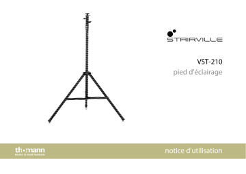 Stairville VST-210 Follow Spot Stand Une information important | Fixfr