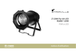 Stairville Z120M Par 64 LED RGBW 120W Une information important