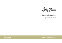 Harley Benton Crunch Distortion Mode d'emploi